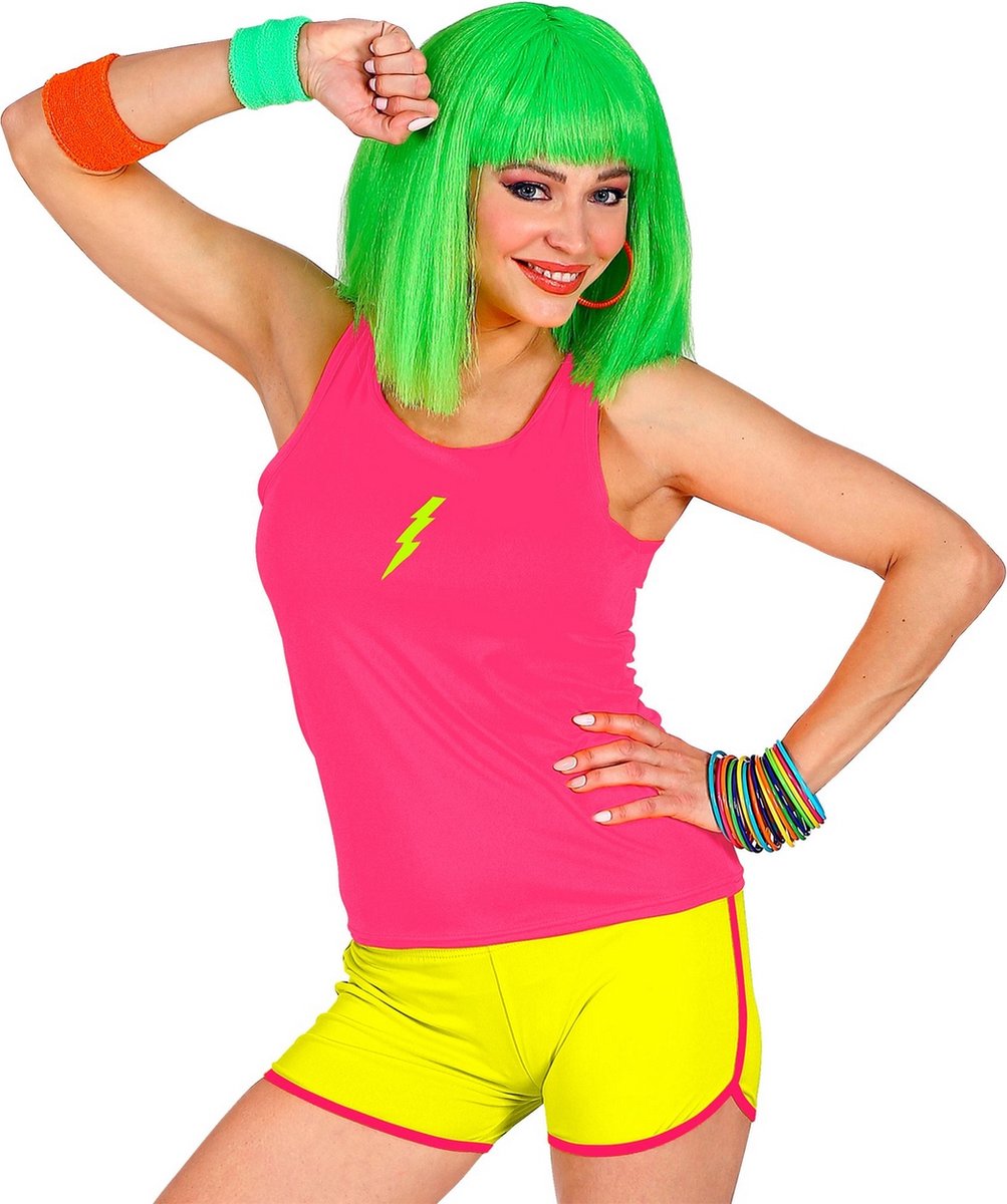 Neon gele hotpants