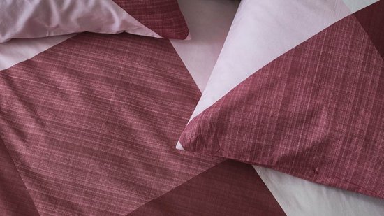 Cinderella Rexa Dekbedovertrek - Eenpersoons - 140x200/220 cm - Paars van Cinderella — afbeelding 3