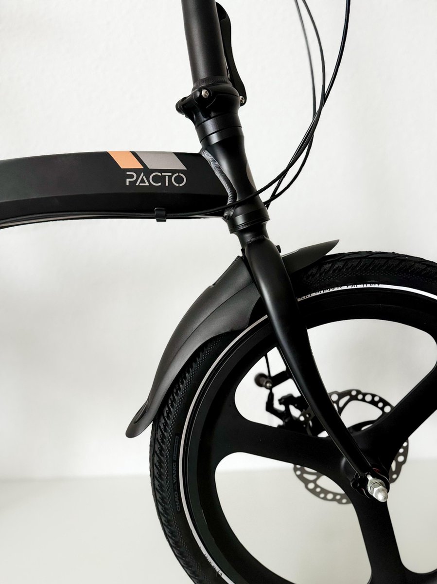Pacto Spatbord Set 20 inch Spatbordenset Spatbordset Vouwfiets Plooifiets Zwart