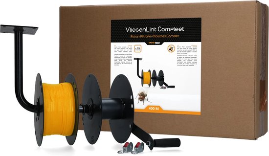 Knock Pest Control Vliegenlint Compleet – Trekt vliegen aan - Ideaal