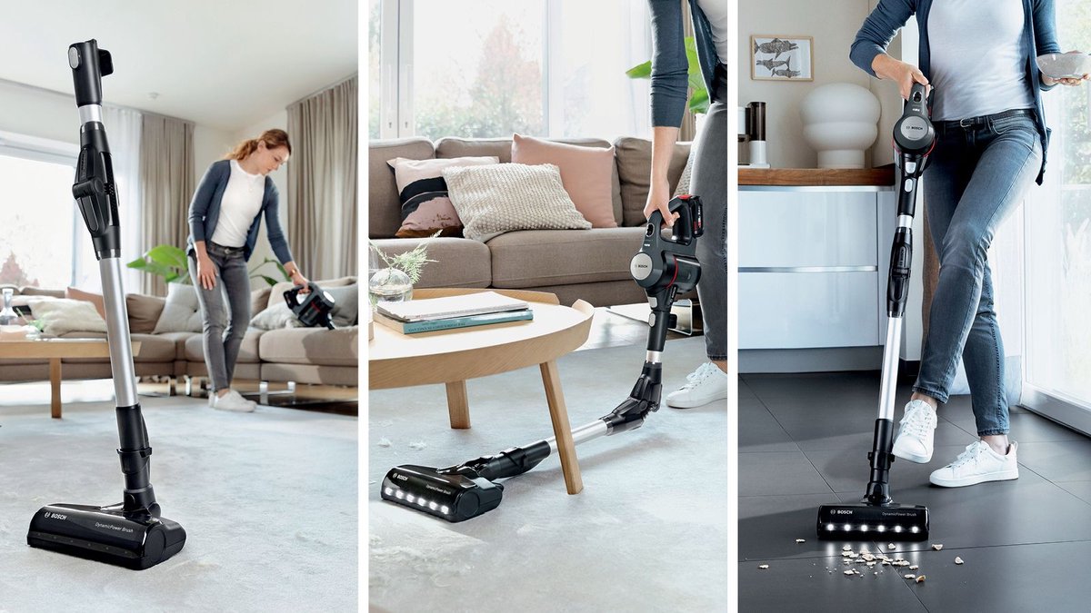 Bosch Unlimited 7 BCS711A - draadloze steelstofzuiger - grijs – foto 5