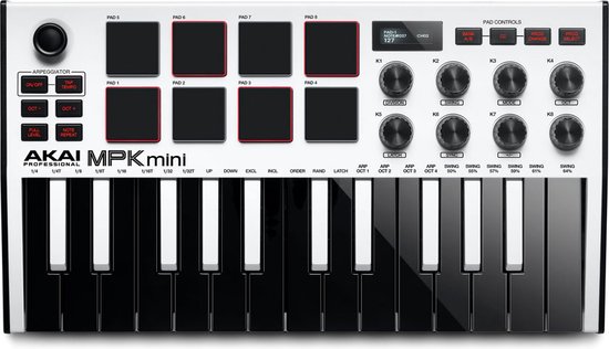 Akai Professional MPK Mini MK3 - 25 toetsen USB MIDI