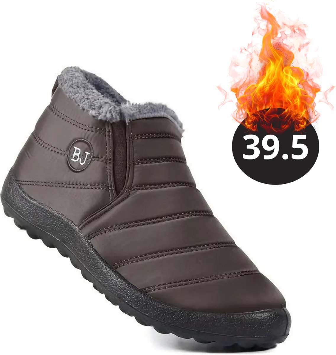 Livano Snowboots Sneeuwschoenen Sneeuwboots Dames Wintersport Ski Skischoenen – 39.5 Laag Creme