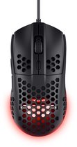 Bol.com Trust GXT928W Helox - Gaming Muis - Ultra licht - RGB verlichting - 6400 DPI - Bedraad - Zwart aanbieding