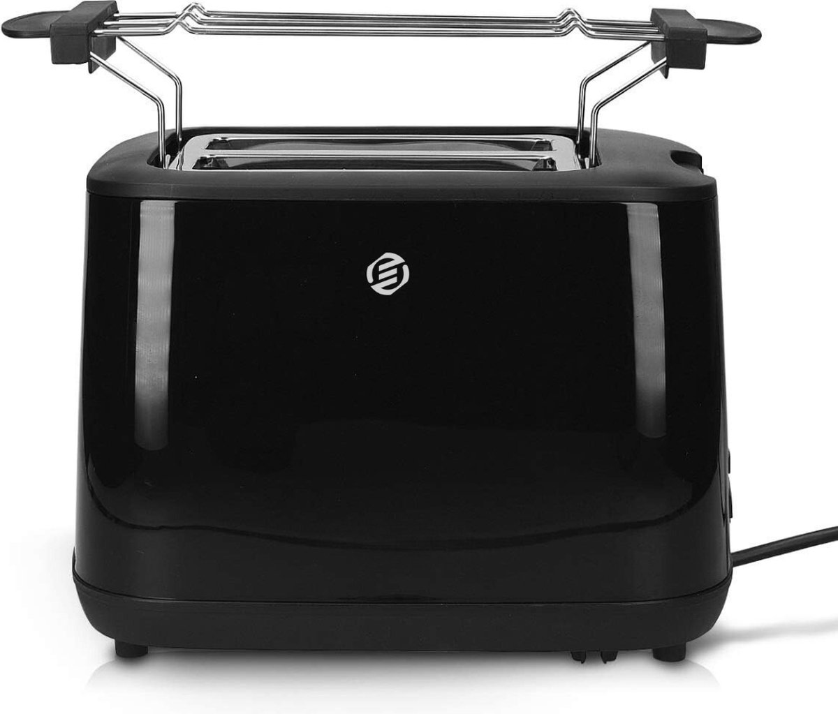 Equivera Broodrooster met Tostiklemmen - Meerdere Warmteniveaus - Toaster - Brede Sleuven - Retro Toaster - Croque Monsieur