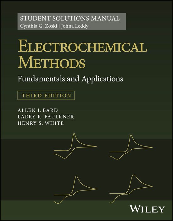 Electrochemical Methods: Fundamentals and Applications, 3e S ... - cover