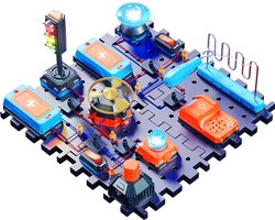 YAR - Constructiespeelgoed XL - - Elektrische bouwblokken - Patronen - Bouwen - Bouw Speelgoed - Montessori Speelgoed - Educatief Speelgoed - Techniek - STEM Speelgoed