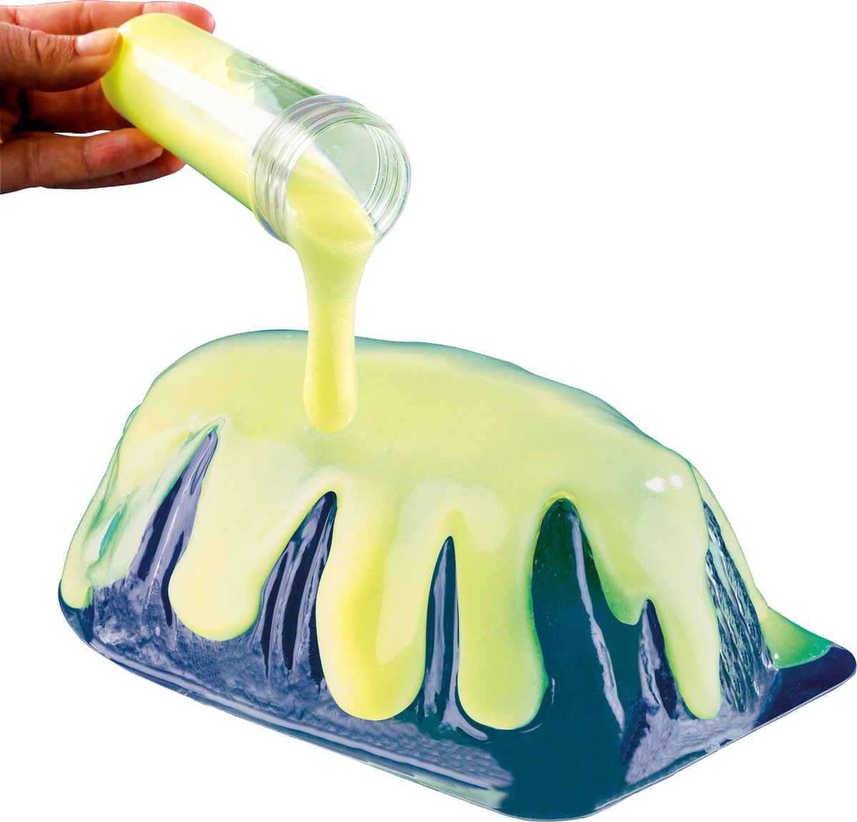 KOSMOS Slime Galaxy - Experimenteerset - Maak Zelf Glow in the Dark Slijm - 6 Ruimte-experimenten met Glitter, Ogen en Slime Alien - STEM Speelgoed - Vanaf 8 Jaar — afbeelding 9