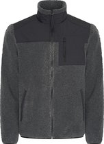 Mario Russo Teddy Vest Ottawa - Vest heren - Tussenjas heren - Antraciet - M