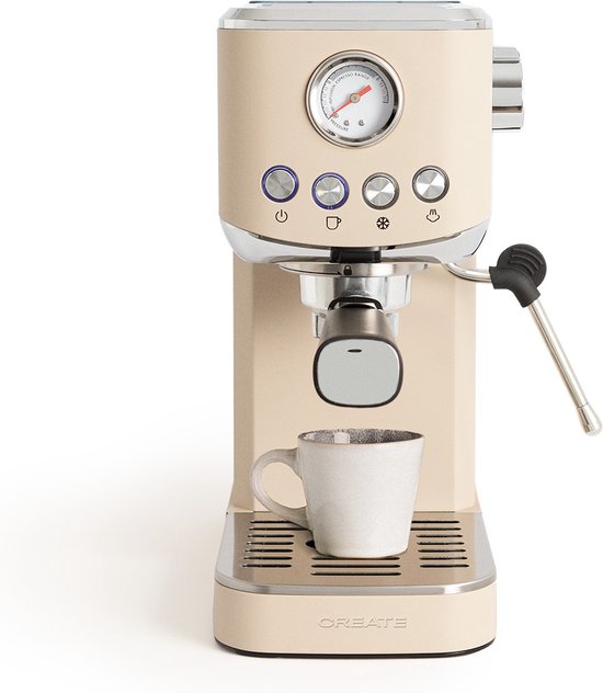 CREATE - Espressomachine met functie voor koude koffie - 20 bar - THERA CLASSIC COMPACT