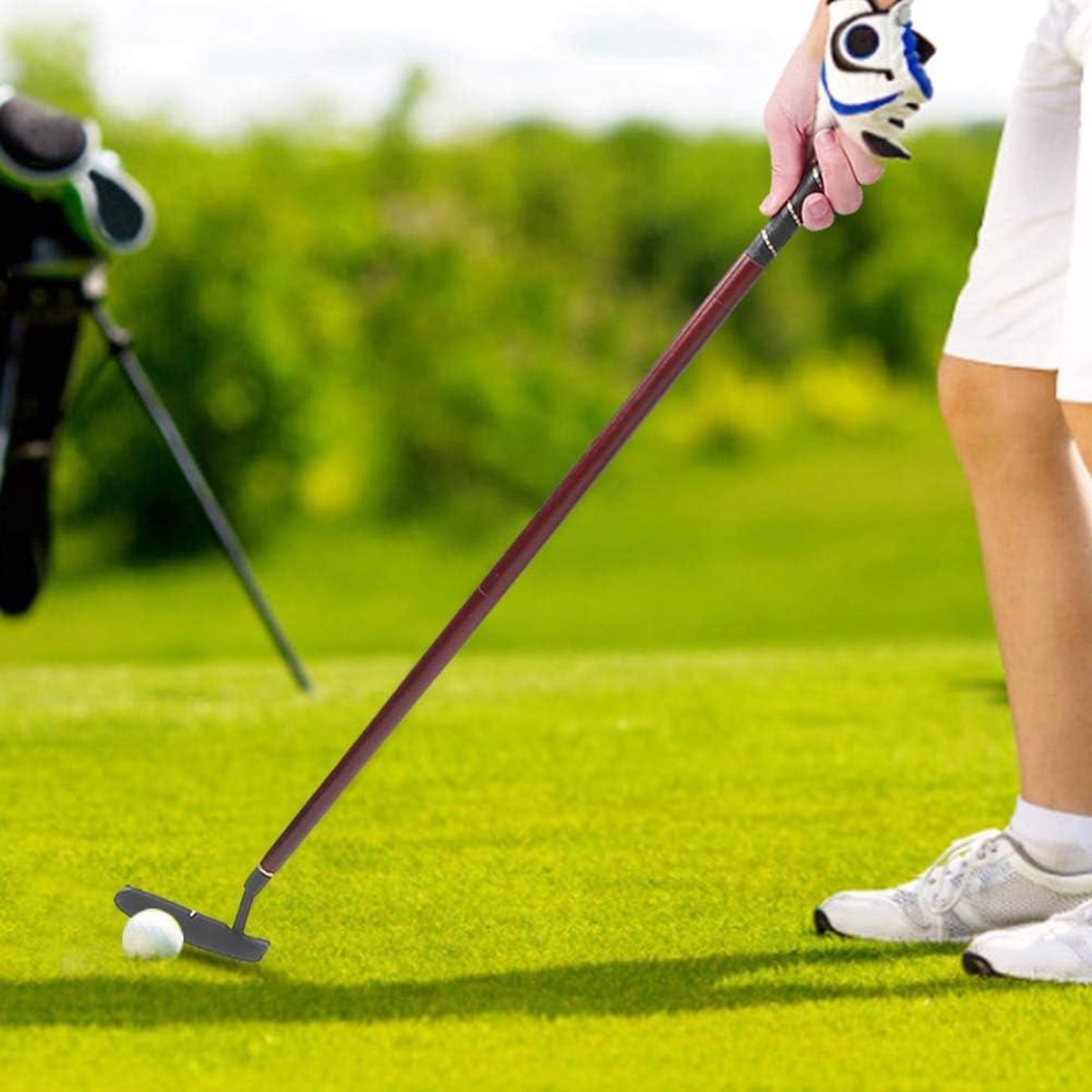 Detchable Rechterhand Golf Putter - Eenvoudig Te Installeren - Driedelige Oefen Golf Shaft