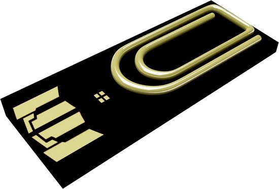 Xlyne clip/me TRUE DOCUMENT USB-stick Bulk 8 GB Zwart CA08LB002 USB-A 2.0