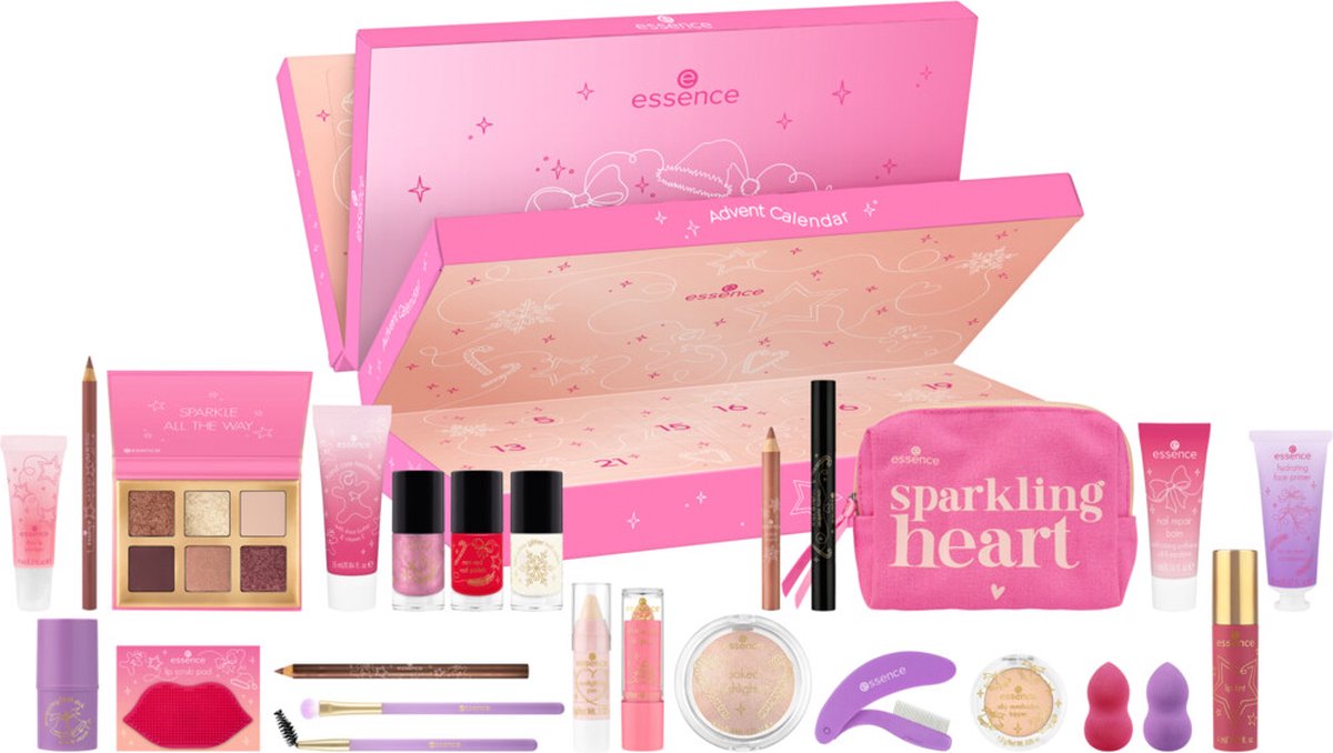 Essence Adventskalender Make My Heart Sparkle – Make-up Cadeau