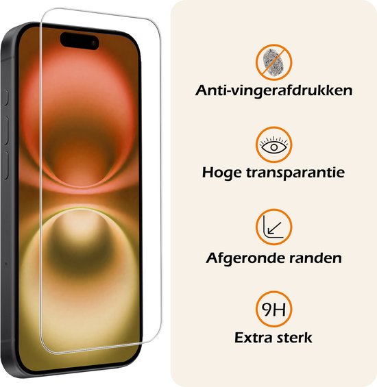 Étui pour iPhone 16 Plus Cover Bookcase Flipcase Book Cover avec 2 films de protection d'écran - Étui pour iPhone 16 Plus Case Book Case - Or rose