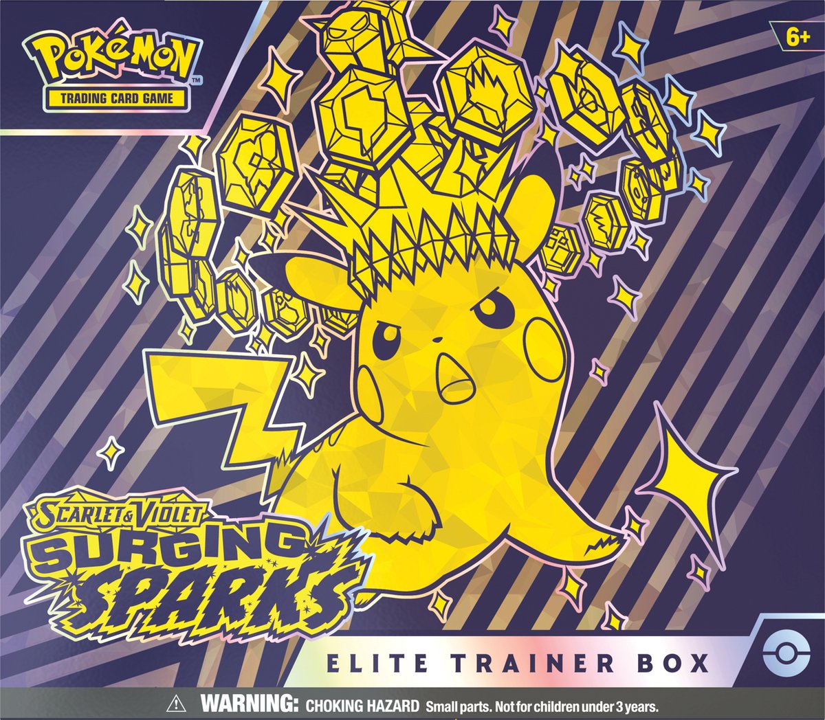 Pokémon Surging Sparks - Elite Trainer Box - Trading Cards | Games