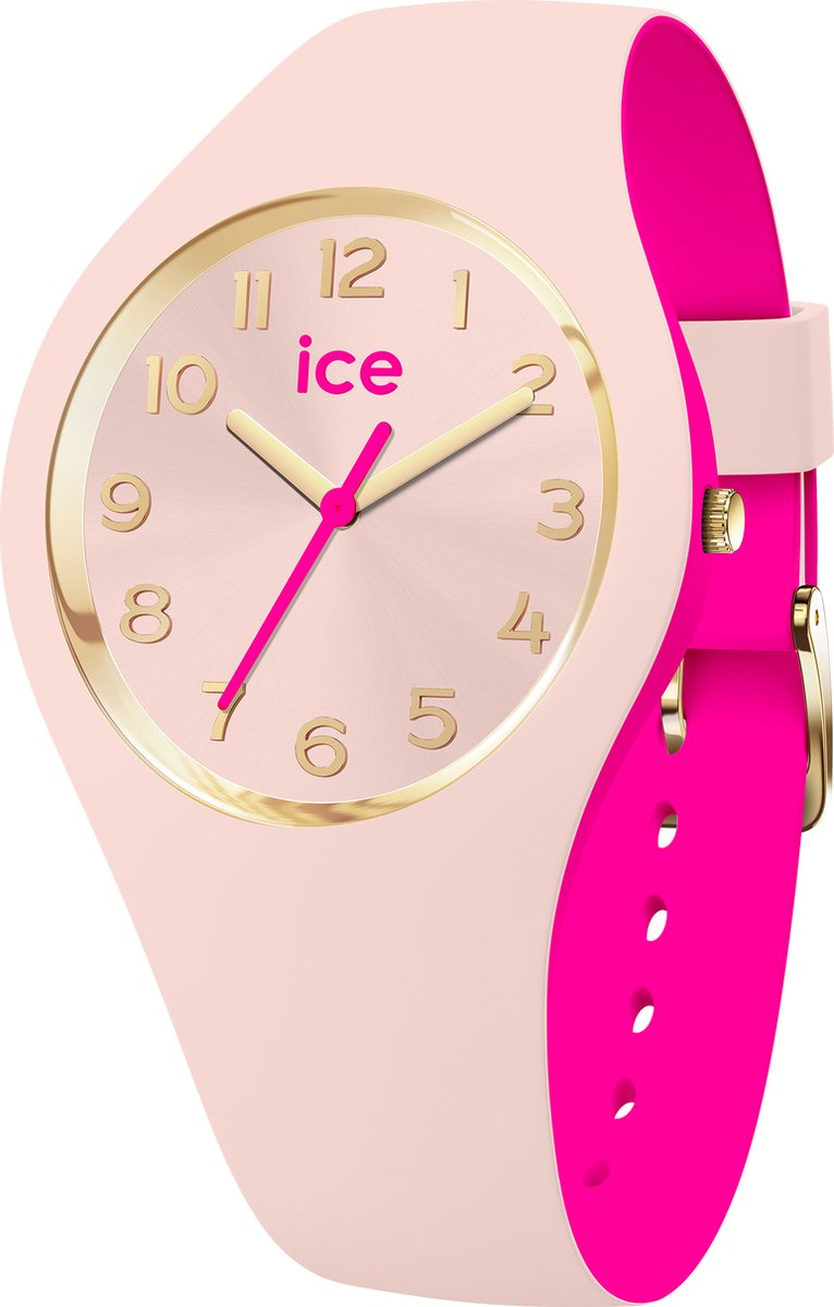 Ice Watch ICE duo chic - Pinky duo 023275 Horloge - Siliconen - Roze - Ø 34 mm
