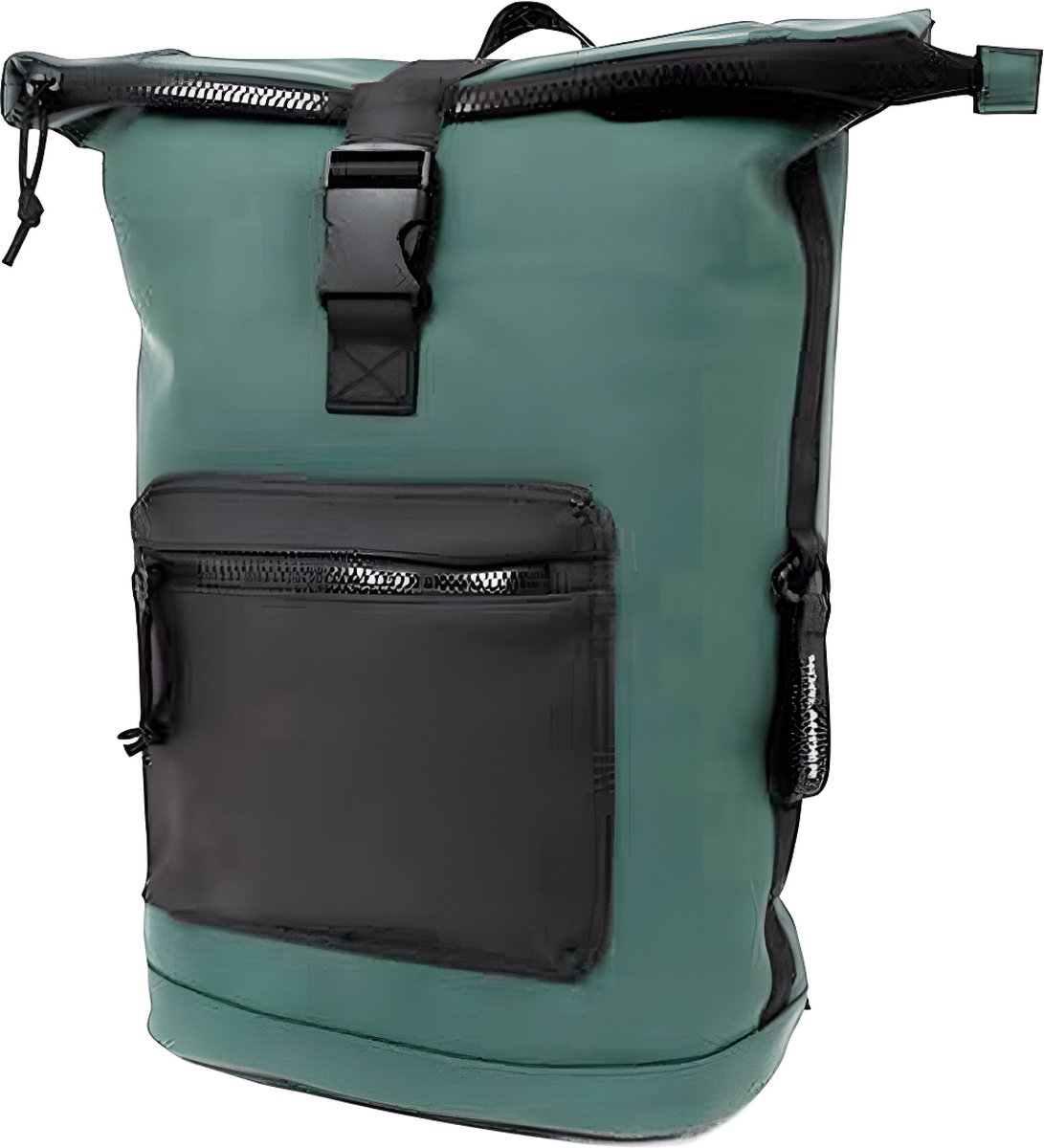 Norlander Rugzak - Roltop Rugtas - Fietsrugzak - Waterafstotend - Groen - 46 Liter