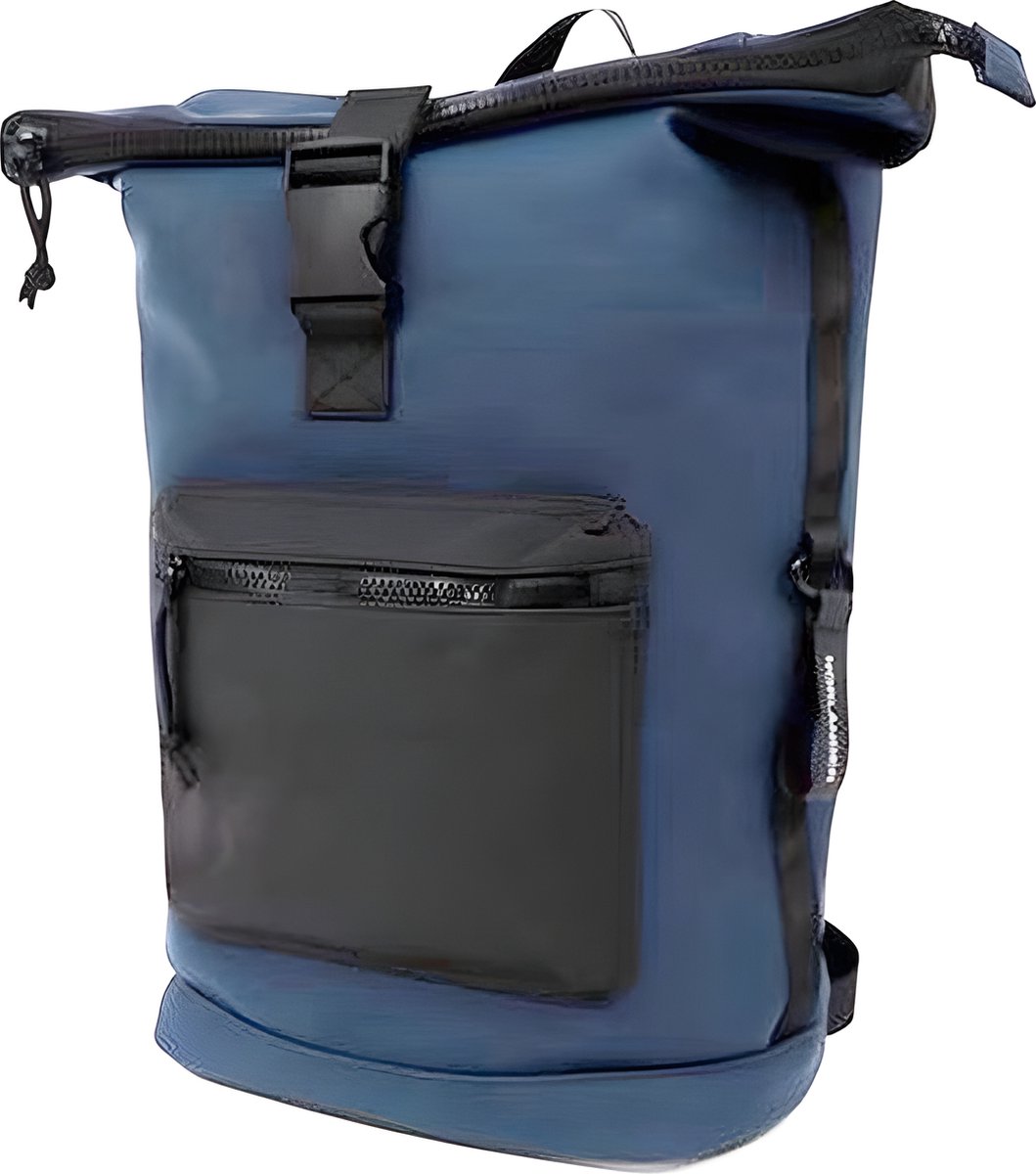 Norlander Waterdichte Fietsrugzak - Blauw - Roltop - 36L - Praktisch & Stijlvol