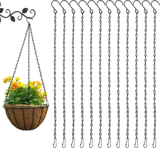4 Pack Hangende Ketting met Haken 50 Inch Plant Opknoping