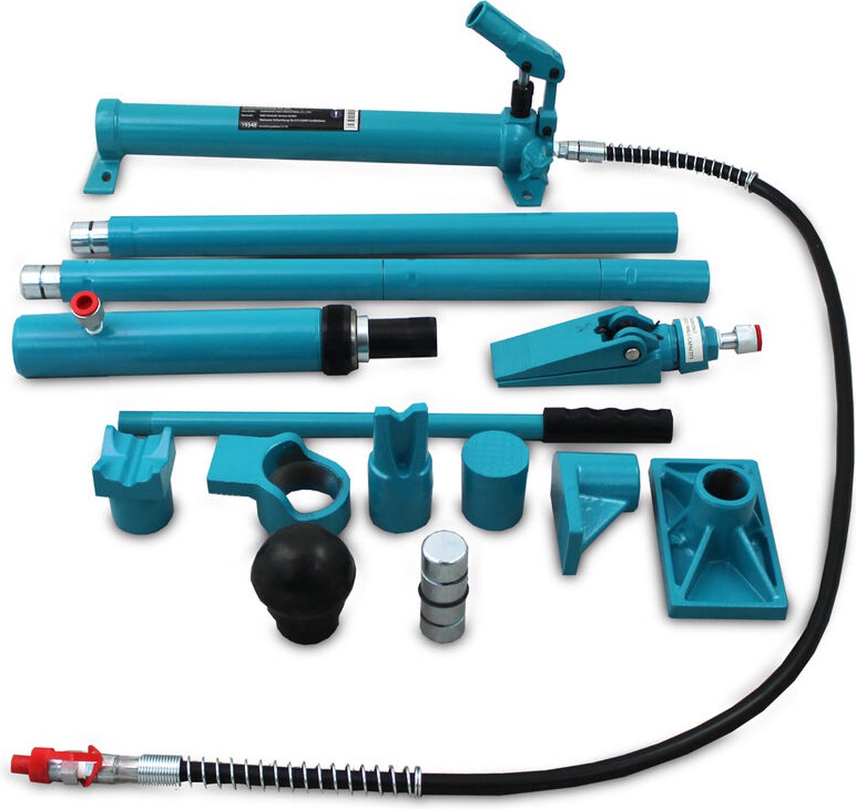 BITUXX - Hydraulische Uitdeukgereedschapset - Carrosseriegereedschap - Max. 10T