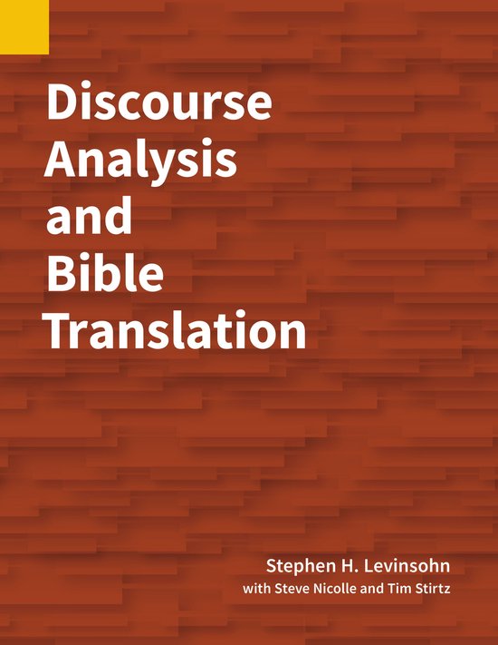 Discourse Analysis and Bible Translation - cover