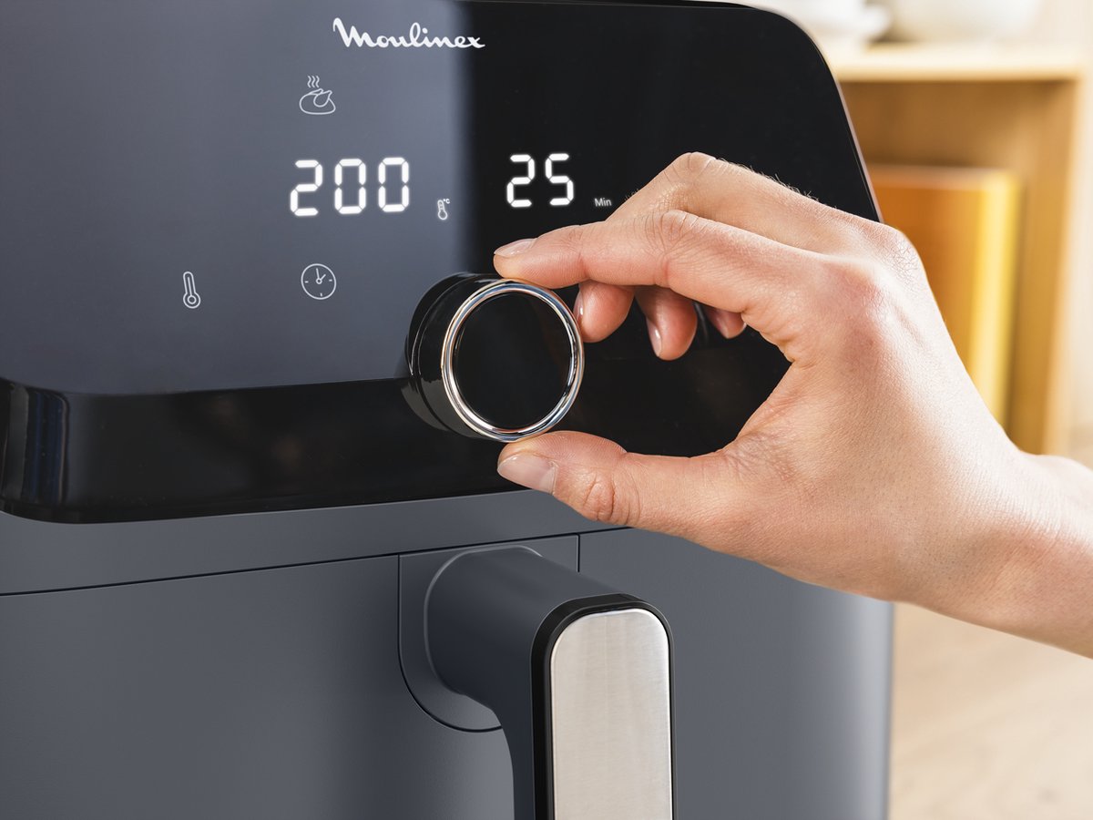 Afbeelding 2 van Moulinex Easy Fry Mega EZ855BF - Airfryer - Grijs