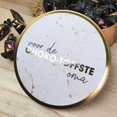 Boîte en métal - Cadeau grand-mère - REMPLISSAGE GRATUIT 400g - Cadeau grand-mère - Cadeau pour grand-mère - La plus douce grand-mère