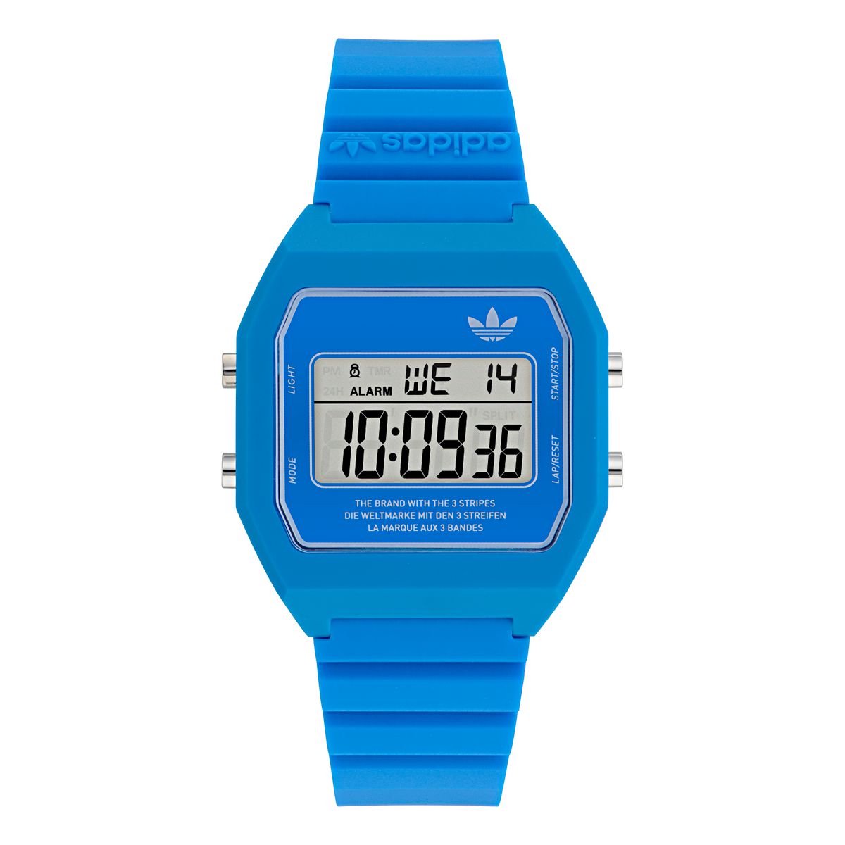 Adidas Originals Digital Two AOST23559 Horloge - Kunststof - Blauw - Ø 36 mm