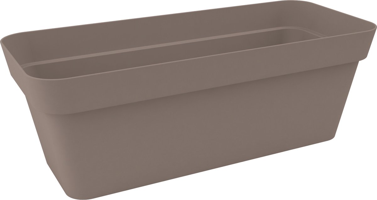 Bloembak Balkonbak Arke 49x17x14cm TAUPE Nicoli