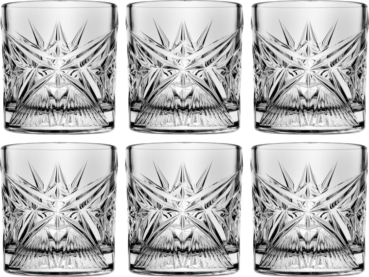 Pasabahce- Crystallin Cielo Waterglas - 350 ml - 8.3cm - 6 stuks