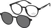 Montana Leesbril MRC4 +3:50 ZWART inclusief Clip-on zonnebril