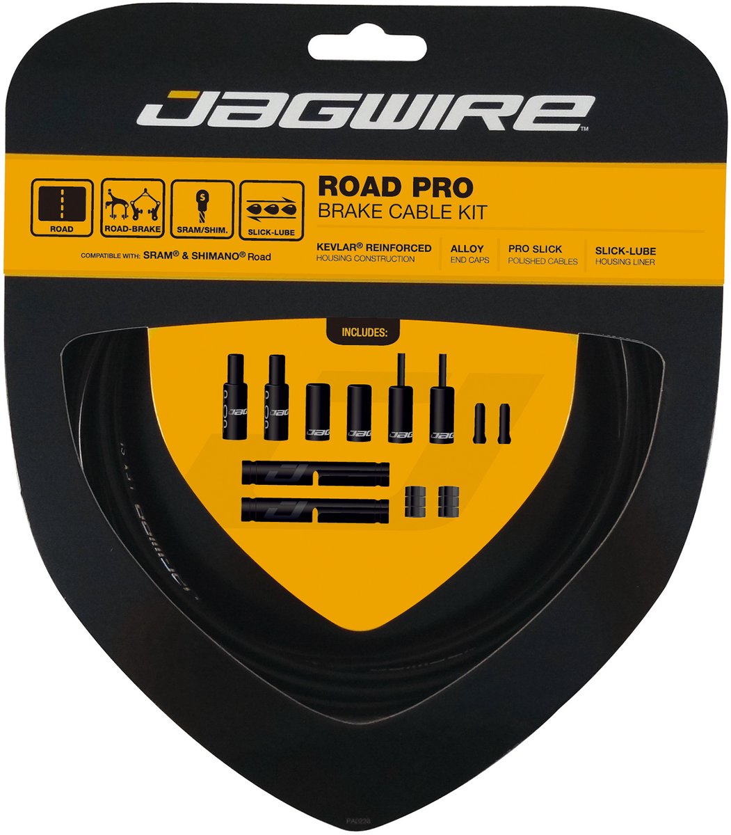 Jagwire Road Pro remkabel zwart