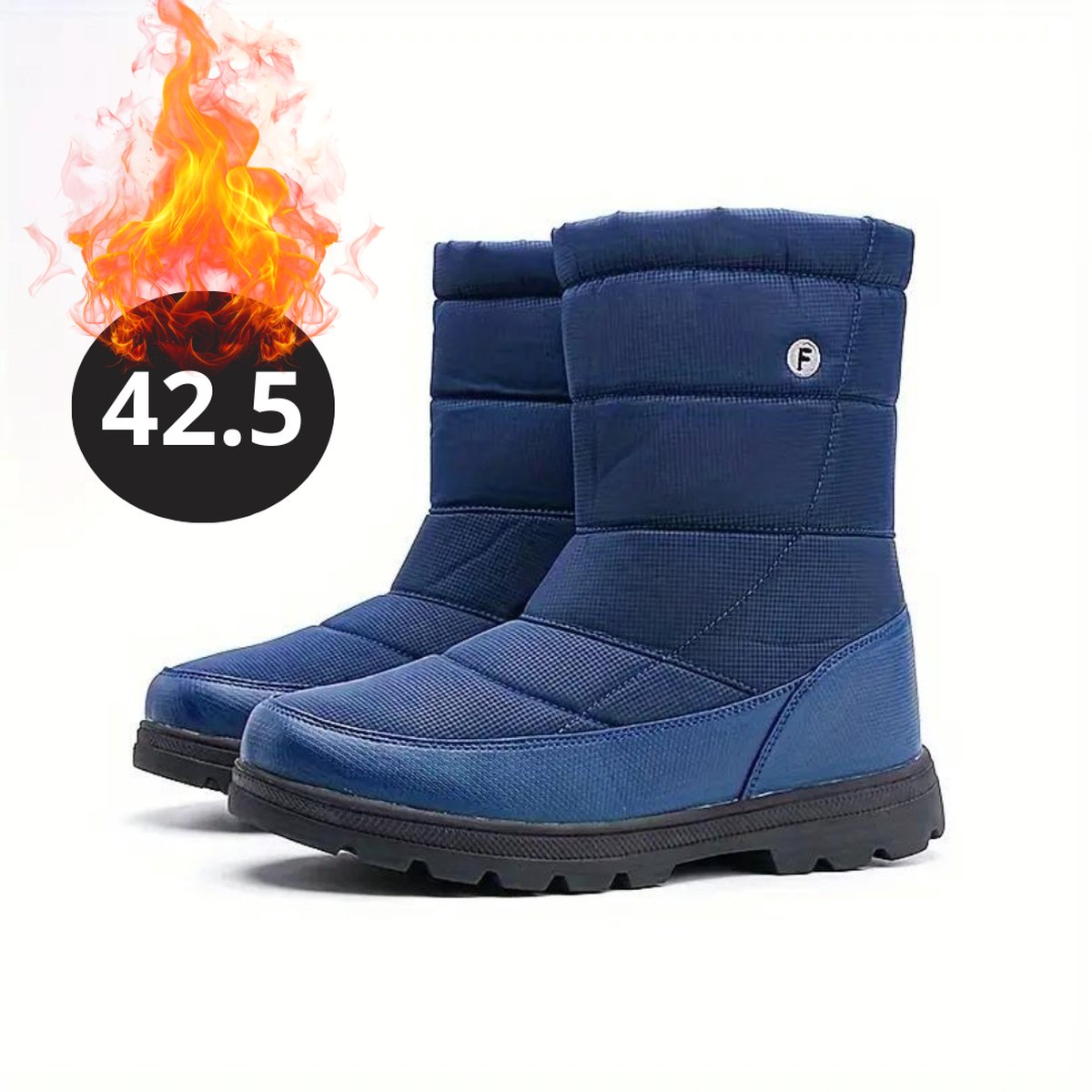 Bovista Snowboots - Sneeuwschoenen - Sneeuwboots - Heren - Wintersport - Ski - Skischoenen - Blauw - 42.5 - Buiten