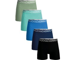 Muchachomalo – Boxershort Heren – 5 Pack – Katoenen Ondergoed – Normale Lengte – Onderbroeken Heren – Boxershorts