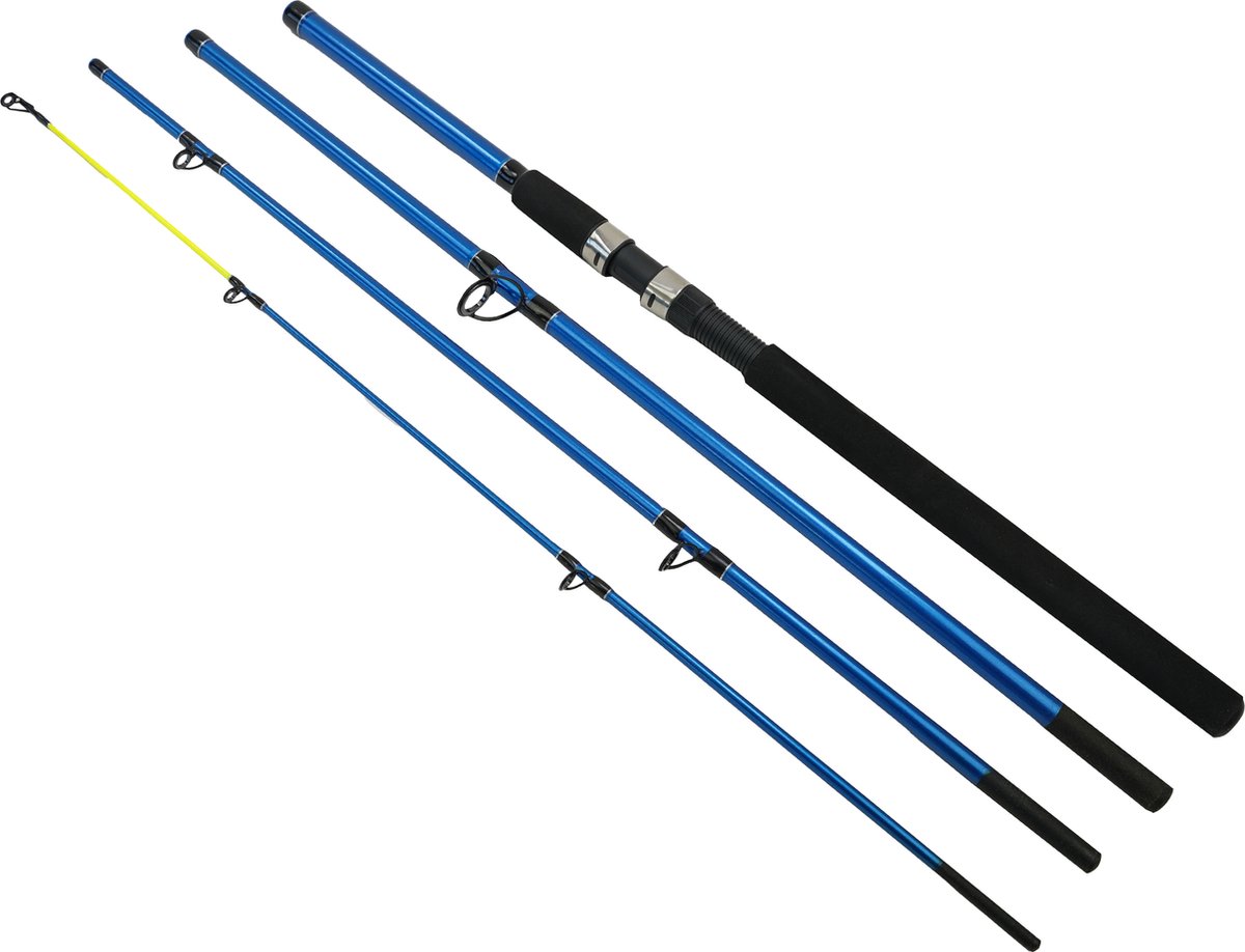 X2 Blue Drifter Travel Rod - 50-150g - 2.70m - Zeevis - Reishengel - Blauw