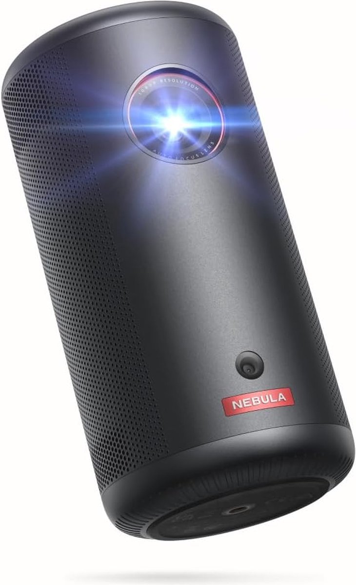Mini Beamer met 5G Wifi en Bluetooth 5.1 - FHD 1080P Projector voor Thuisbioscoop