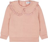 Dirkje - Meisjes sweater - Dusty Pink - Maat 56