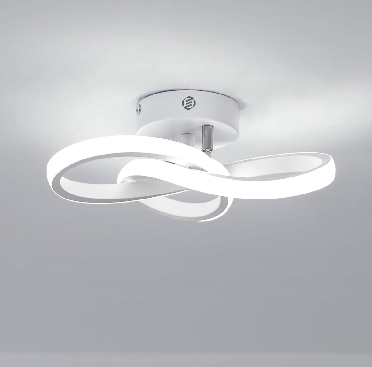 Equivera Plafonaire Lamp - Lamp - Plafond Lamp - Plafonnaire Lamp - Plafondlamp Wit