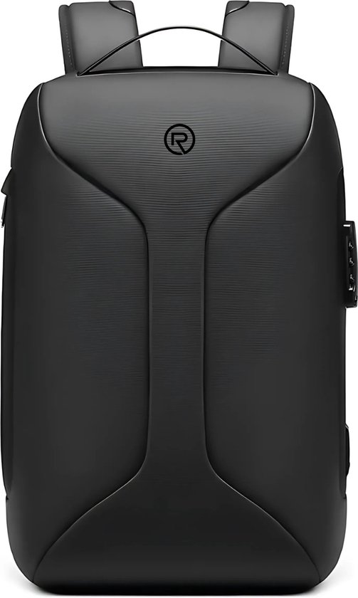 M1 Waterdichte Rugzak - Schooltas - Laptop Tas 15.6 inch - Voor Dames en Heren - Zwart - USB