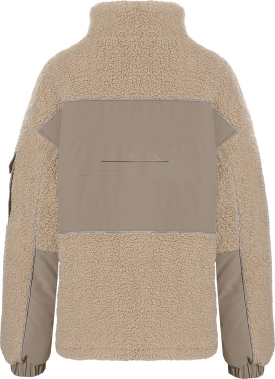 Rehall RETRO-R Dames Vest Zwart L - Fleecevest - Teddy - Outdoorjas - Wintersportjas