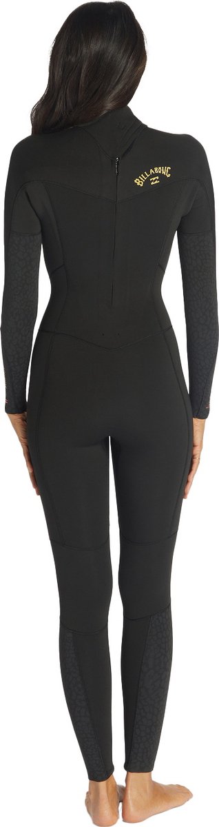 Billabong Dames Synergy 3/2mm Flatlock Rug Ritssluiting Wetsuit A