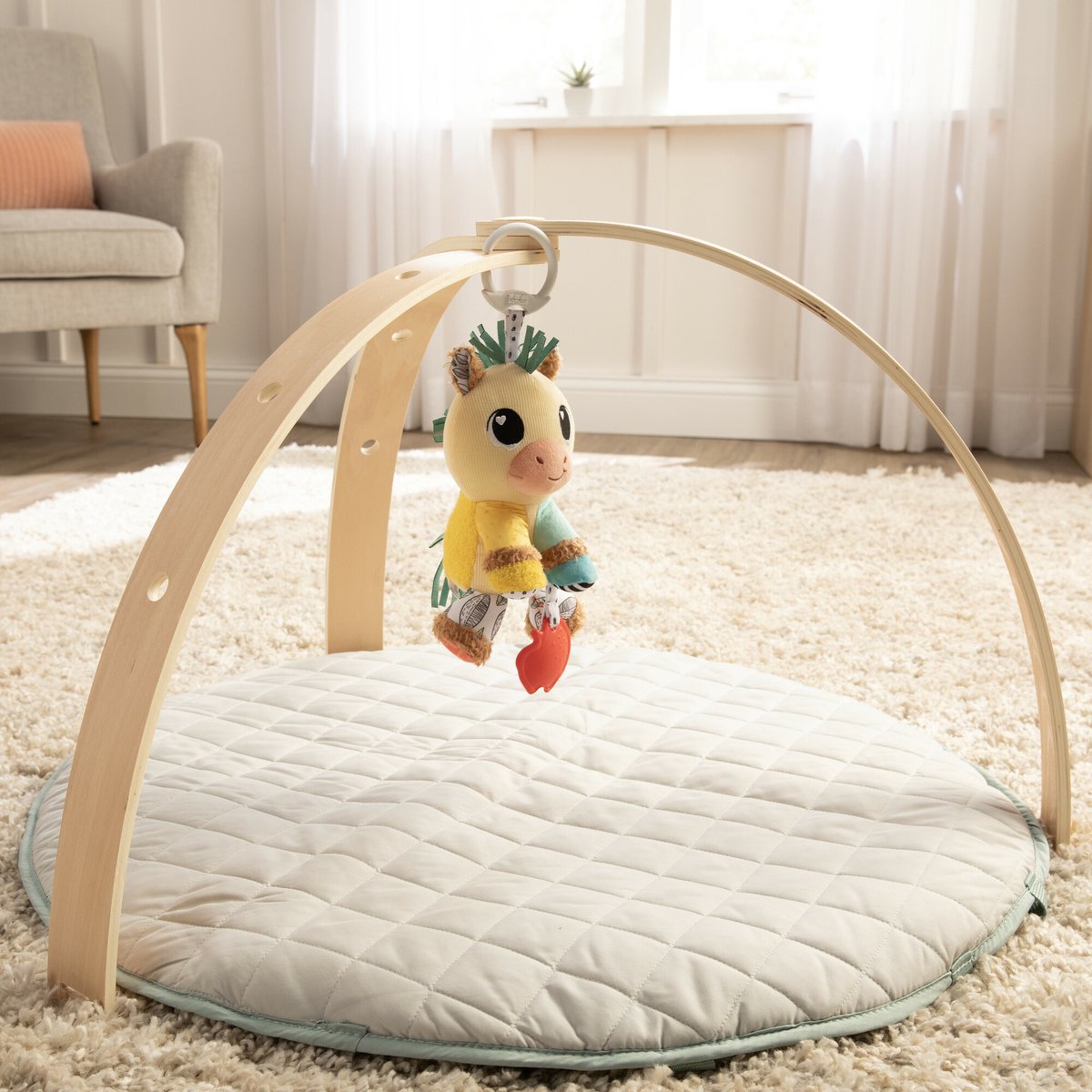 Lamaze Carson het Trekpaard - Educatief babyspeelgoed - Spelen en ontdekken - Knuffel — afbeelding 2