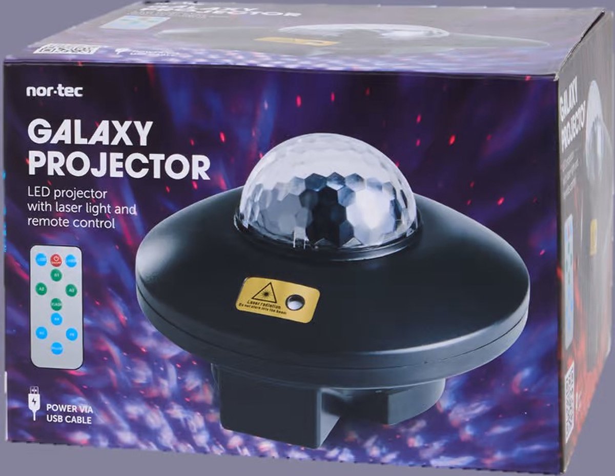 Nor-Tec sterrenprojector met laser