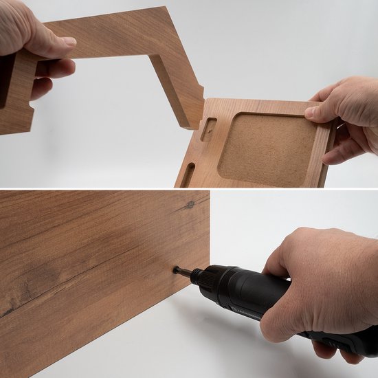 thumbnail: ONEGenug Hoofdtelefoon Standaard Van Walnotenhout - Omega Vorm, Voor Alle Headsets, Stabiel Met Antislip Voetjes