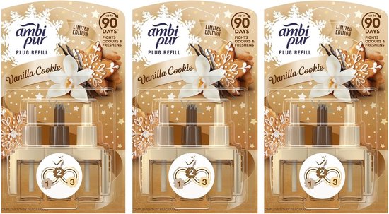3volution Cookie Ambi Pur 3volution – Cookie - 3 x 20 ml | bol