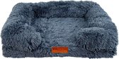 Bol.com By Cee Cee Orthopedische Hondenmand – Orthopedisch Hondenkussen – Royal Collection Hondenbed – Fluffy - Donkergrijs - M ... aanbieding