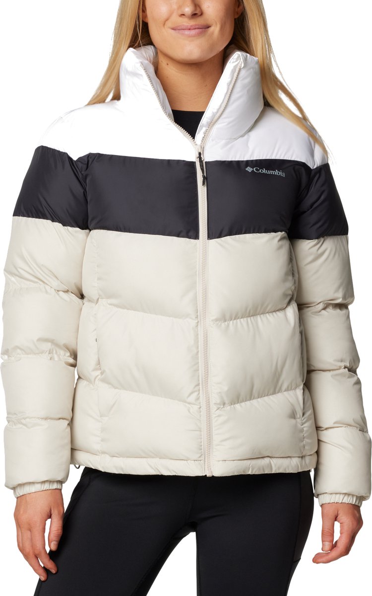Columbia Puffect II Colorblock Jacket 2088481278 Vrouwen Jasje Beige