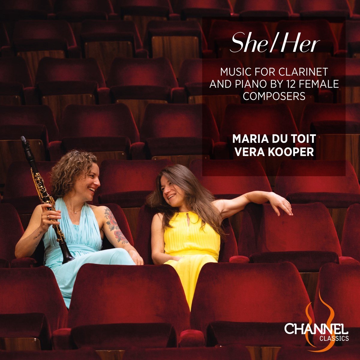Maria Du Toit & Vera Kooper - She/Her: Music For Clarinet And Piano By 12 Female (CD)