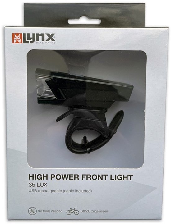 Fiets Lynx Koplamp USB High Power 35 Lux — afbeelding 5