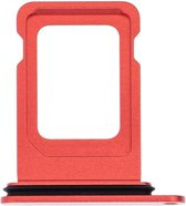 Rode SIM-kaartlade voor iPhone 13.